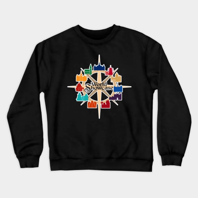 World Showcase Crewneck Sweatshirt by Lunamis